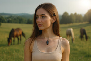 ochrana před elektrosmogem, balanční náhrdelník, obsidiánový náhrdelník, Vortex Hifi Sigma navete, ochrana před vysokofrekvnčním záření, pohoda a harmonie, balanční náhrdelník 